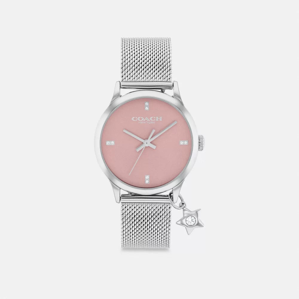 Ruby Watch Gift Set, 32MM - Stainless Steel/Blush