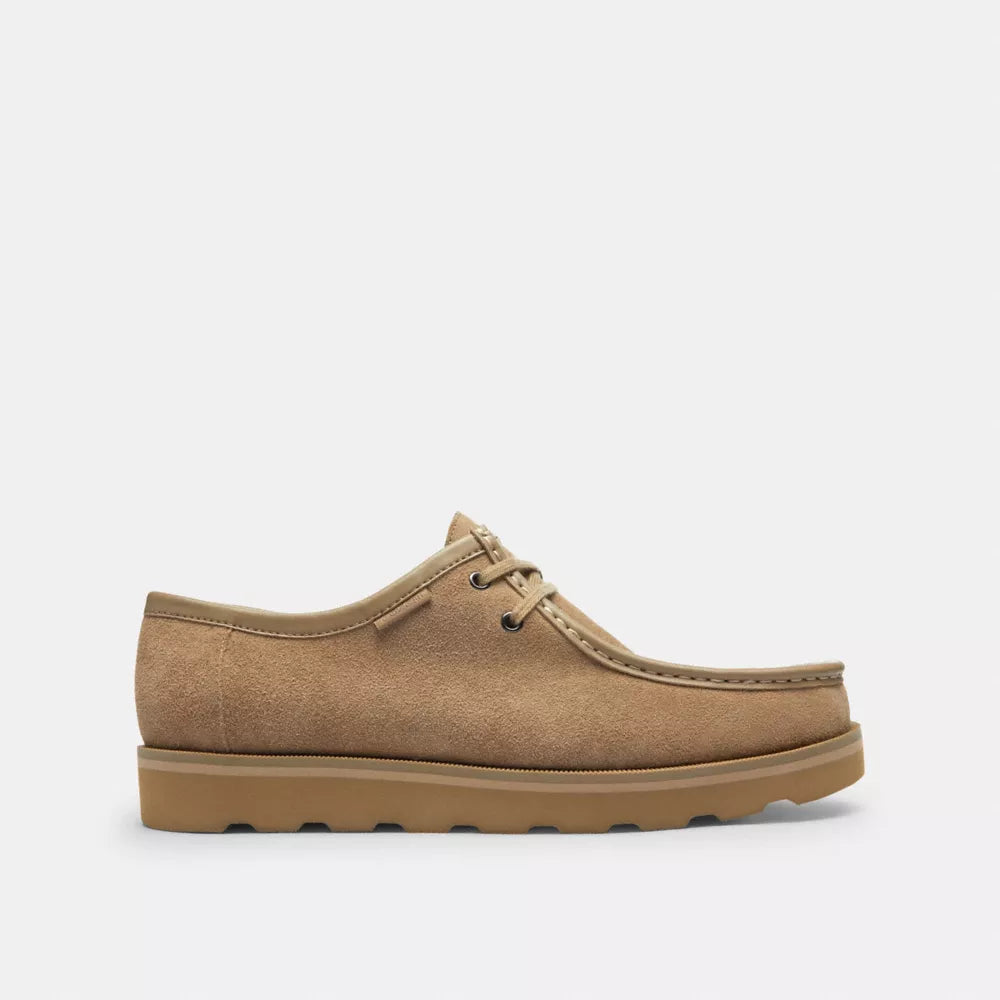 Chukka Shoe With Signature Canvas - Stone