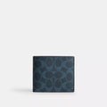 Id Billfold Wallet In Signature Canvas - Ink Blue