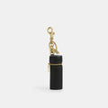 Lipstick Case Bag Charm - Gold/Black