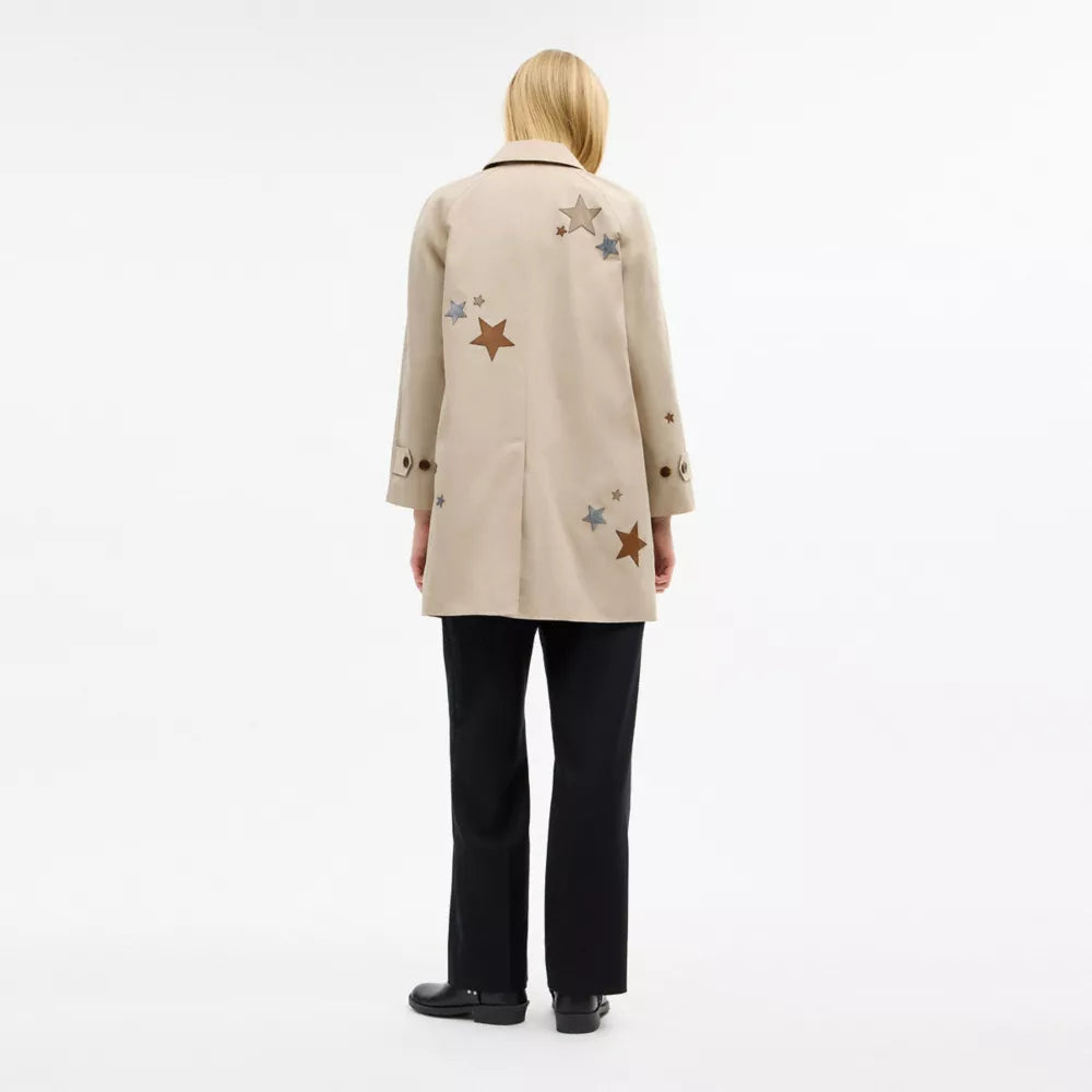 Appliquﾨﾦ Balmacaan - Light Khaki