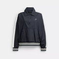 Sporty Half Zip Jacket - Midnight Navy