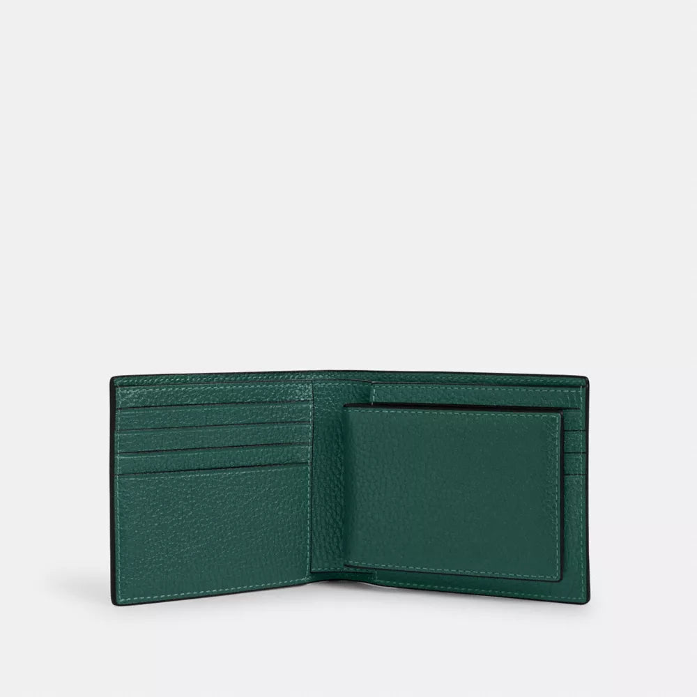 3-In-1 Wallet - Emerald/Emerald