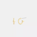 Mini Hoop Earrings - Gold