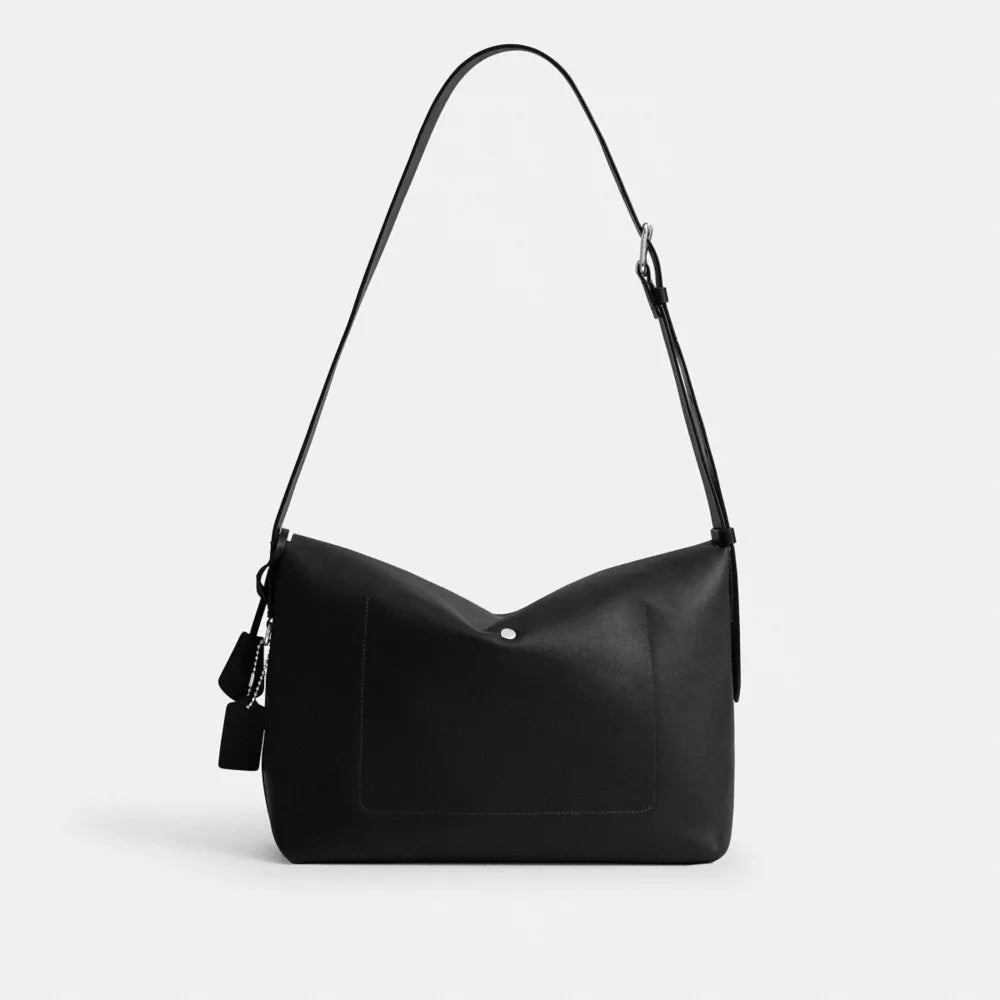 Ludlow Messenger Bag - Natural Grain Leather/Black