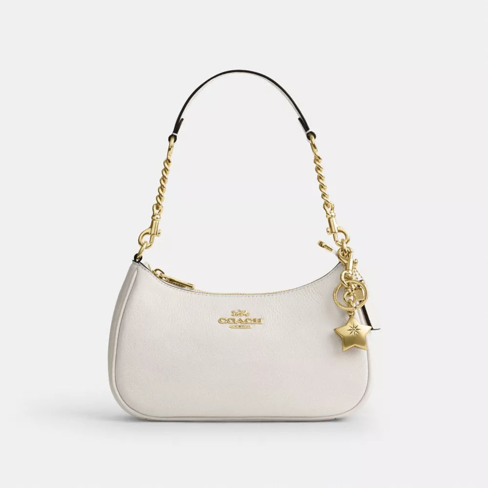 Mini Star Bag Charm - Gold/Gold