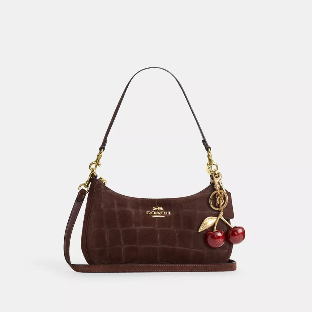 Soft Teri Shoulder Bag - Gold/Maple