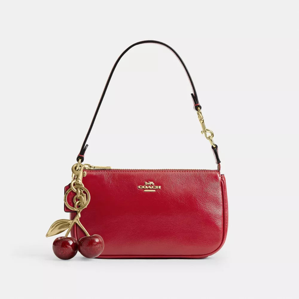 Nolita 19 - Crinkle Leather/Gold/Poppy