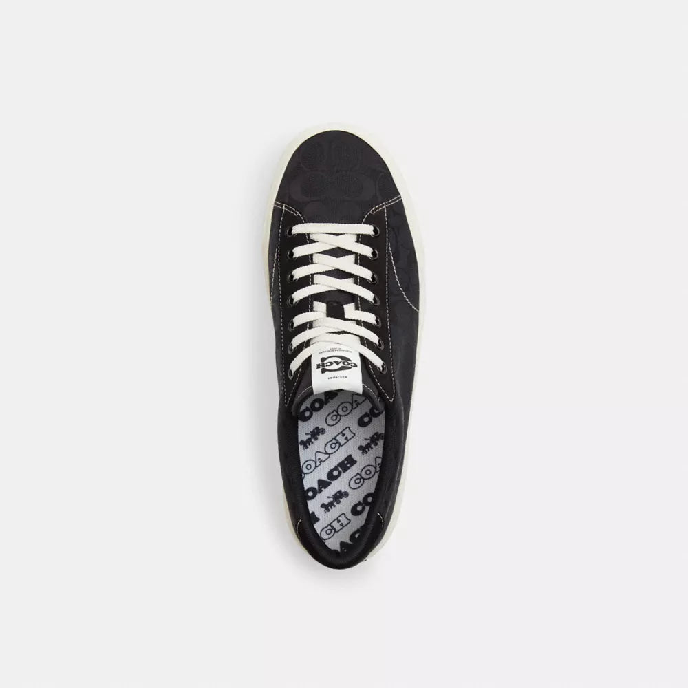 Skate Sneaker In Signature Jacquard - Black/Chalk