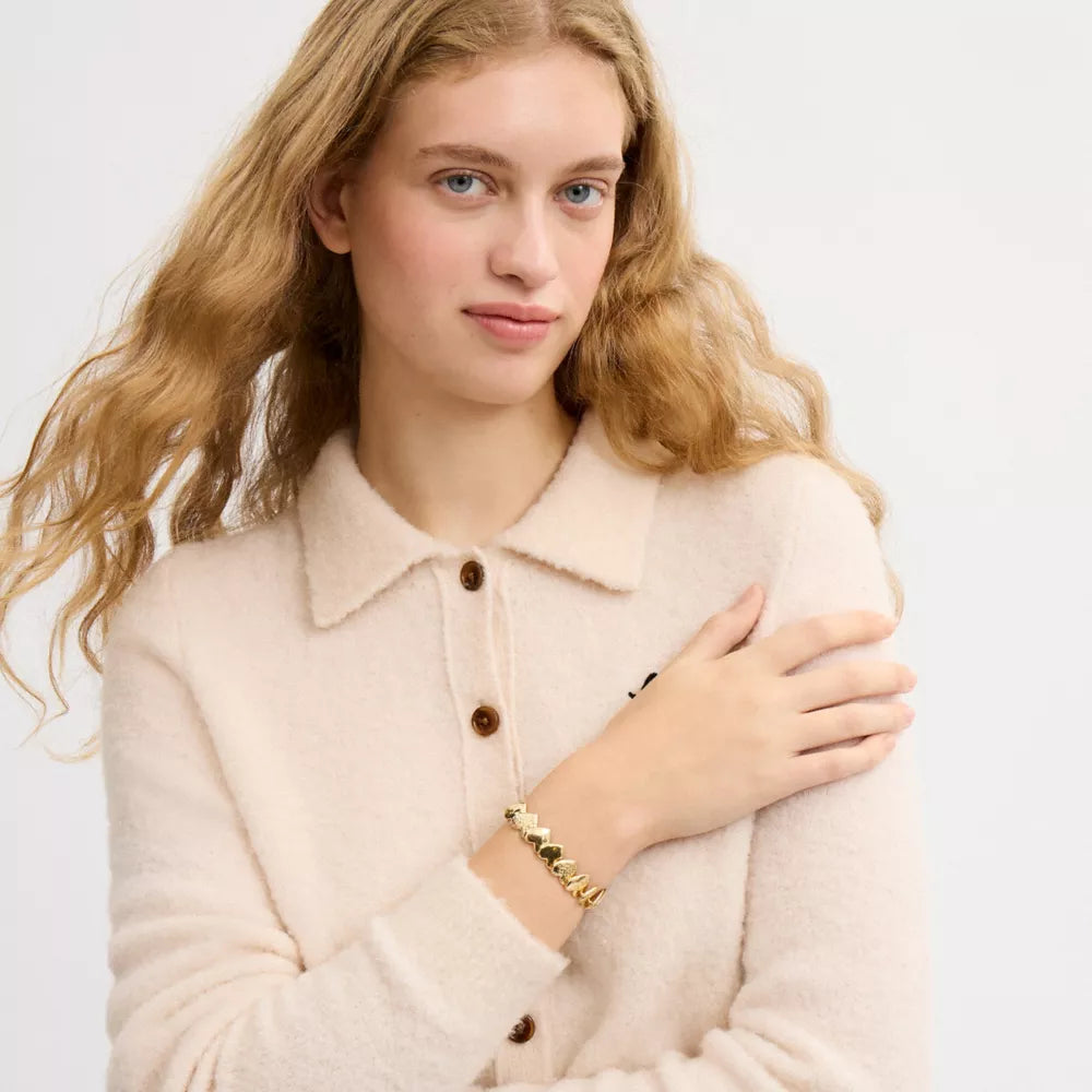 Signature Heart Bracelet - Gold