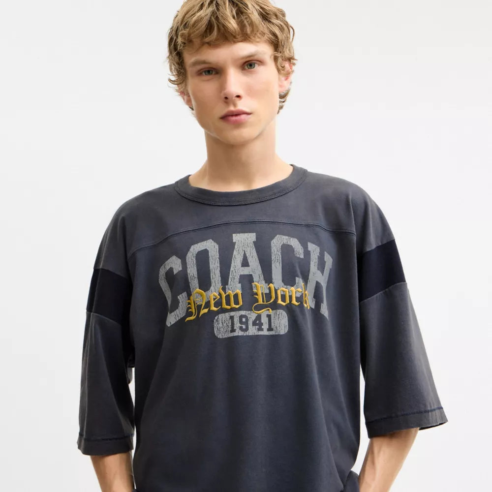 Twisted Heritage Boxy T-Shirt - Navy