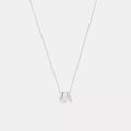 Repeated C Rondelle Necklace - Silver