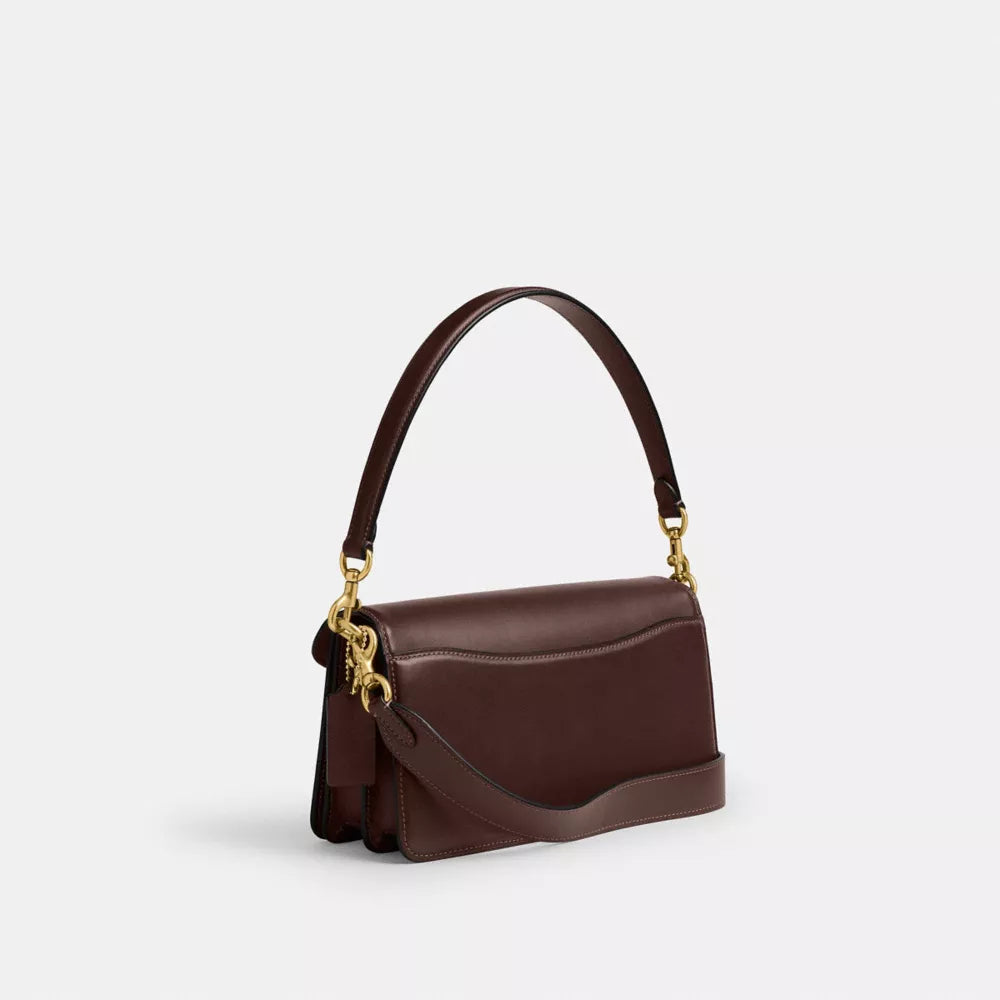 Tabby Shoulder Bag 26 In Signature Canvas - Brass/Maple
