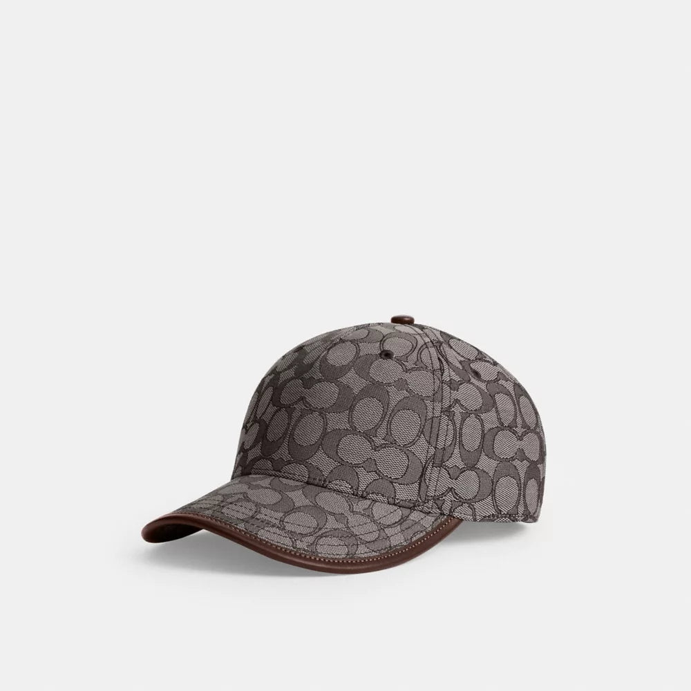Signature Jacquard Baseball Hat - Oak