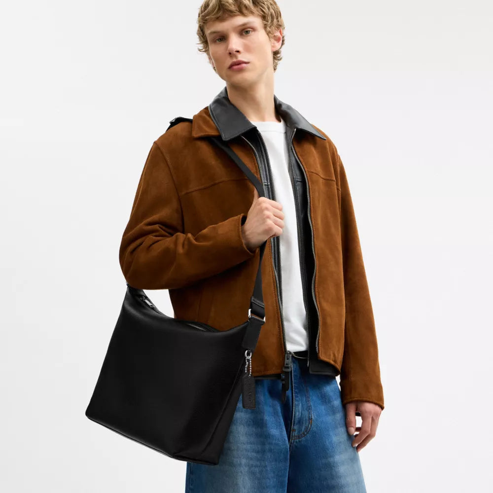 Finn Hobo Bag 32 - Silver/Black
