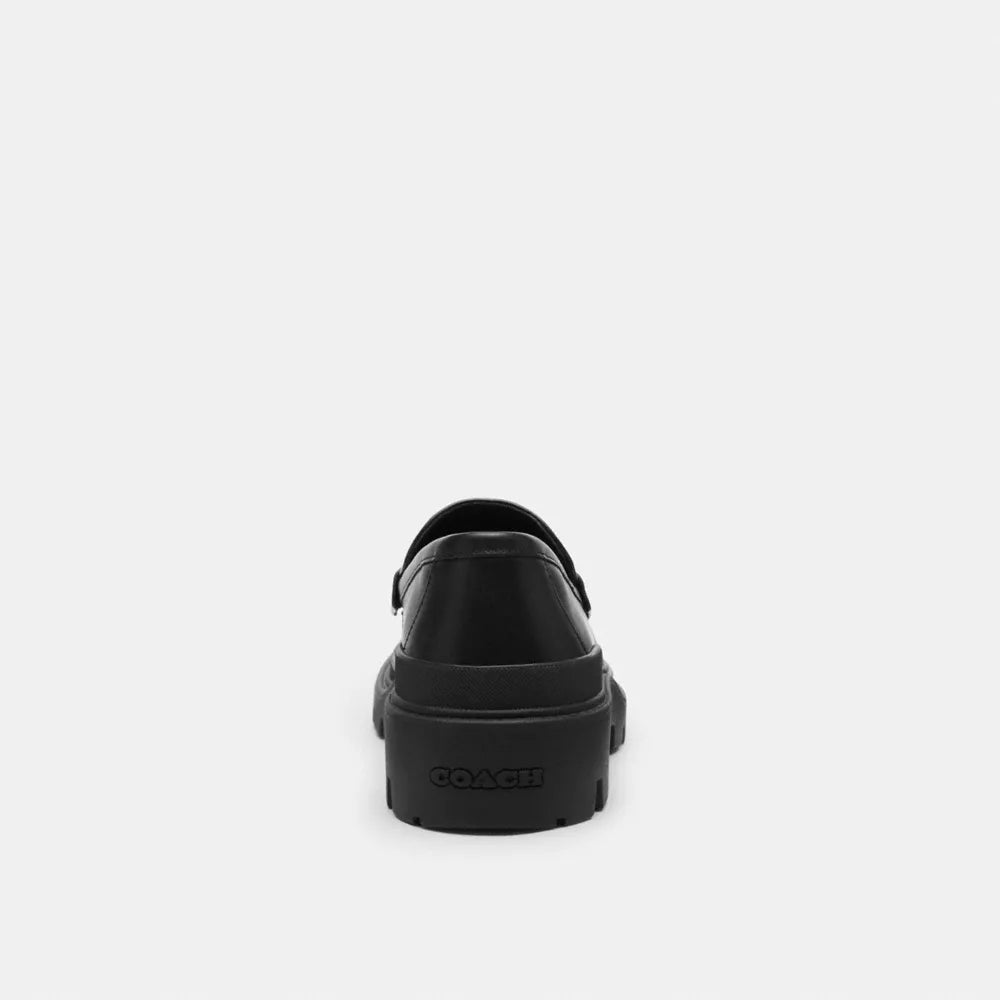 Loafer In Signature Leather - Black