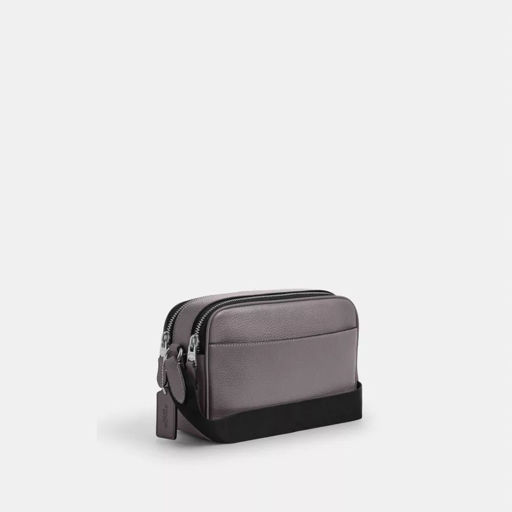Graham Crossbody Bag - Silver/Graphite