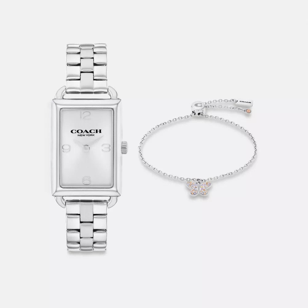 Liz Watch Gift Set, 30MM X 22MM - Stainless Steel