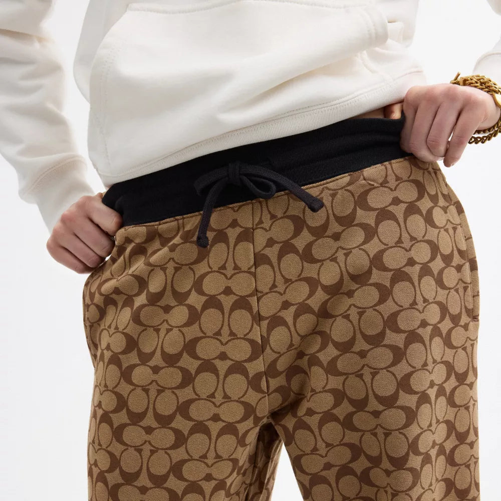 Signature Joggers - Khaki Multi