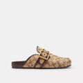 Archival Buckle Clog With Signature Sateen Jacquard - Signature Jacquard/Khaki/Maple