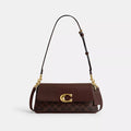 Jet Shoulder Bag In Signature Canvas - Brass/Maple