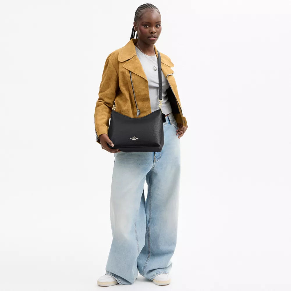 Laurel Shoulder Bag - Gold/Black