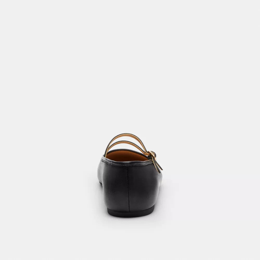 Double Buckle Mary Jane - Black