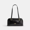 Sydney Shoulder Bag - Crinkle Leather/Gold/Black