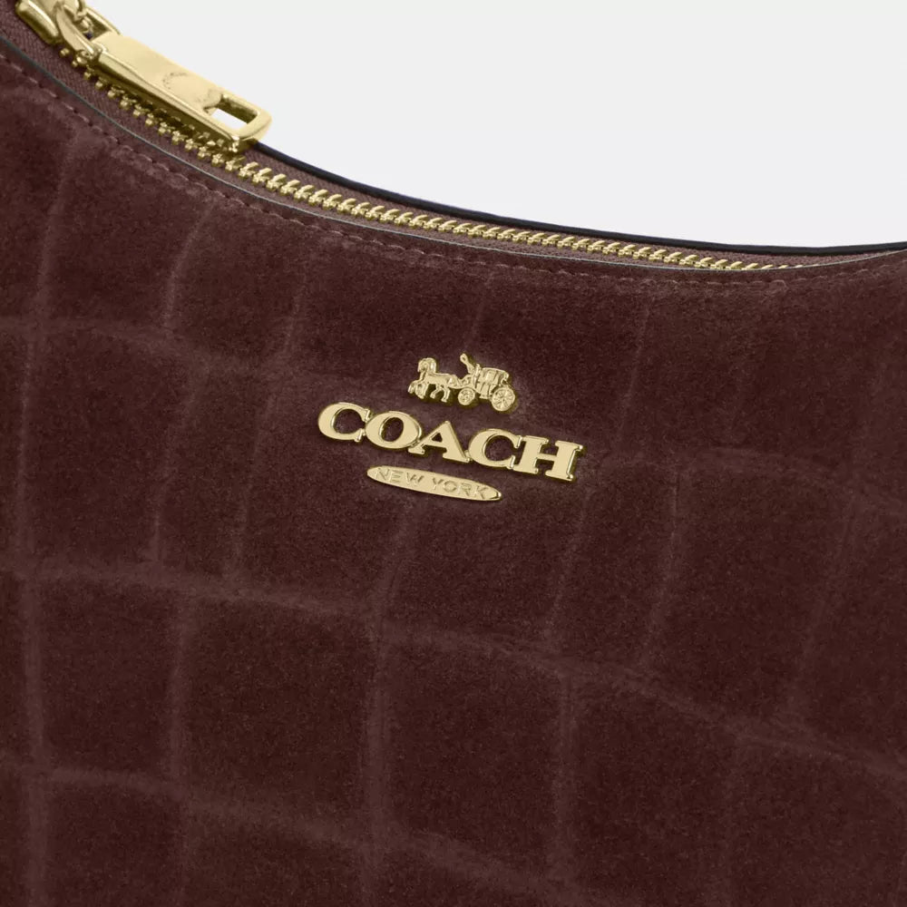 Soft Teri Shoulder Bag - Gold/Maple