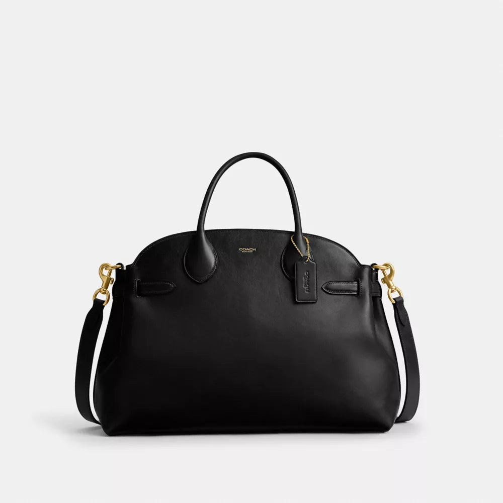 Soft Empire Carryall Bag 40 - Smooth Leather/Brass/Black