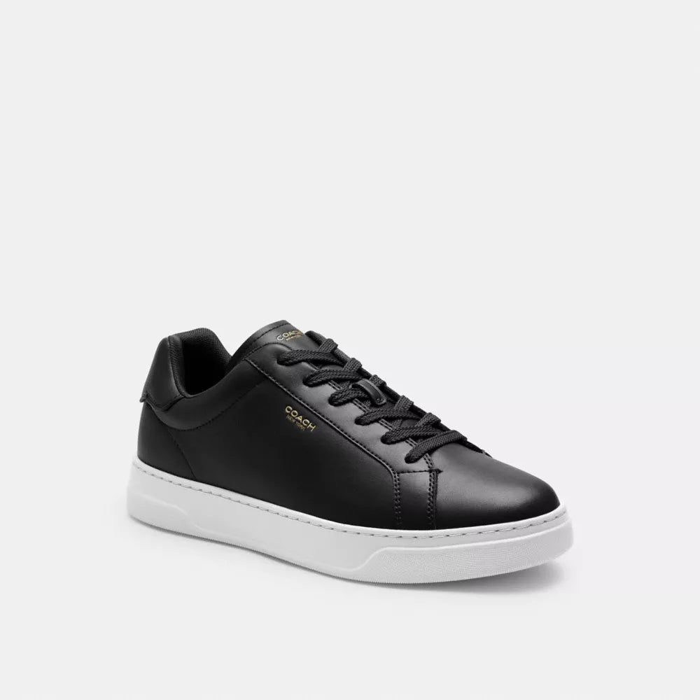 High Line Sneaker - Coated Canvas/Black
