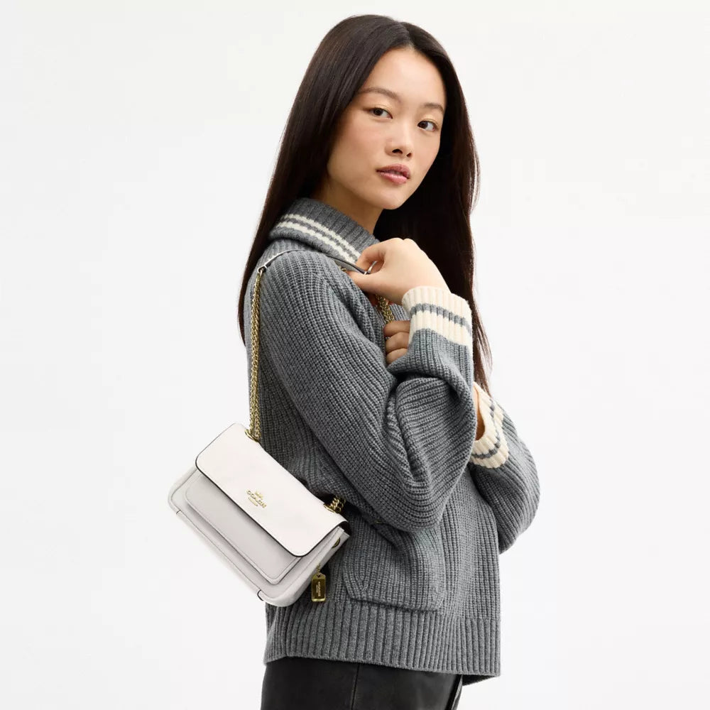 Elodie Crossbody Bag 18 - Gold/Chalk