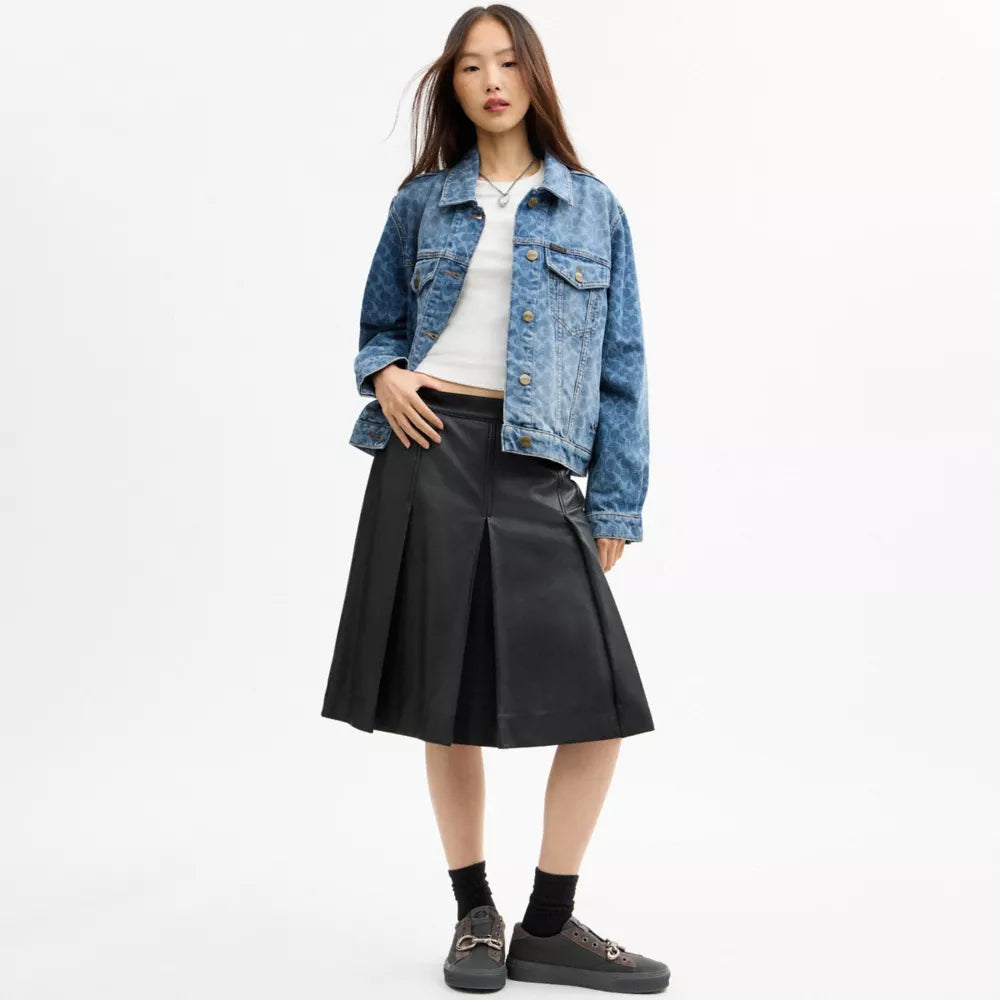 Signature Denim Trucker Jacket - Cold Spring