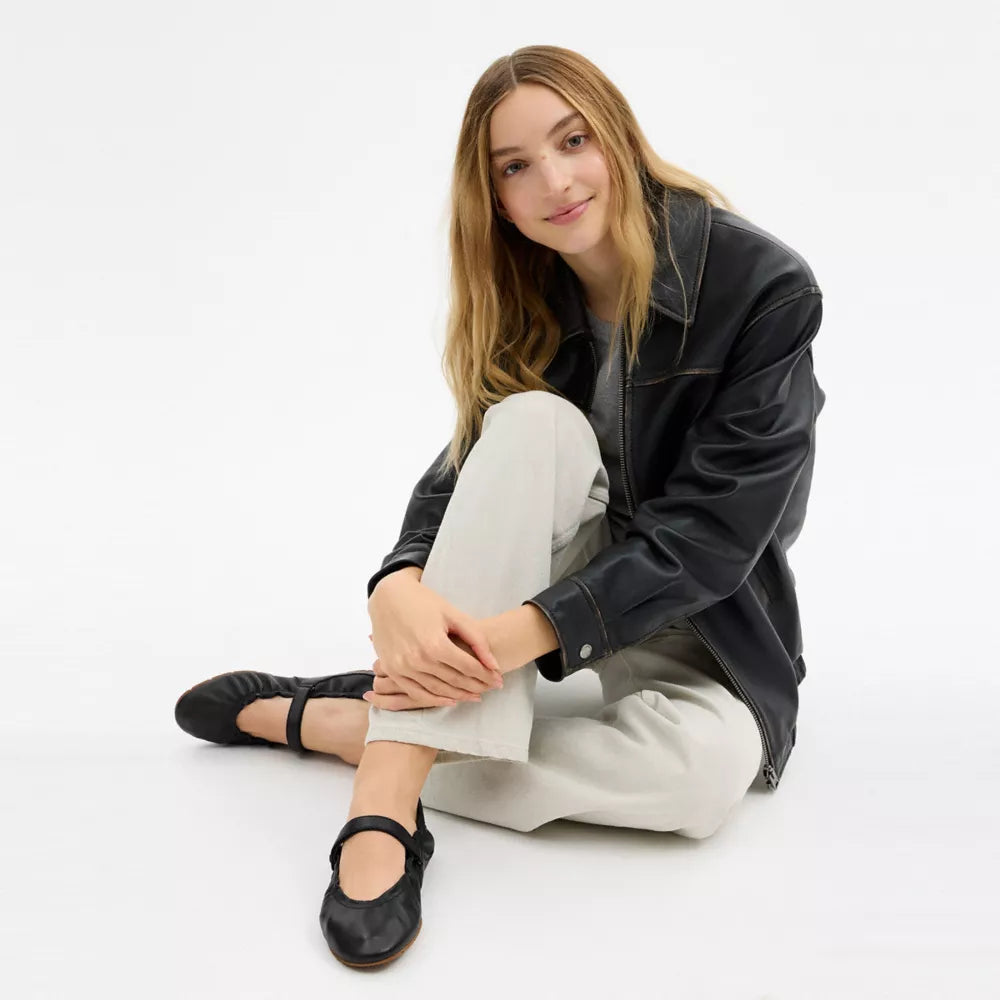 Mary Jane Sneaker - Black