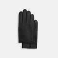 Leather Tech Gloves - Black