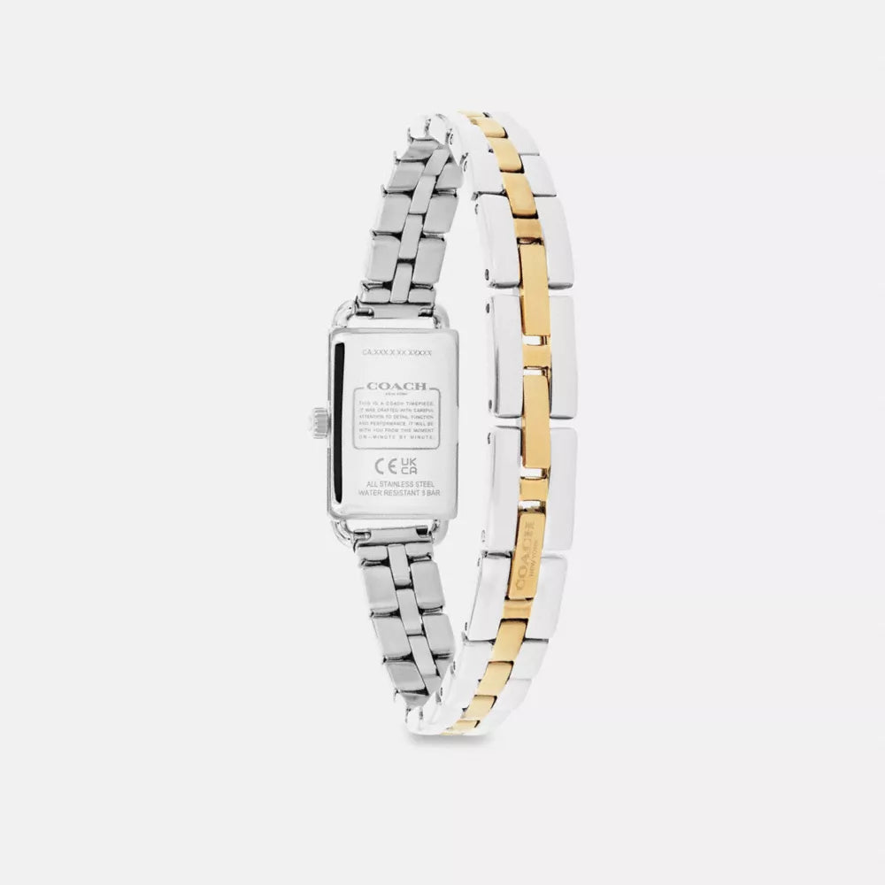 Mini Liz Watch, 17MM X 24MM - Two Tone