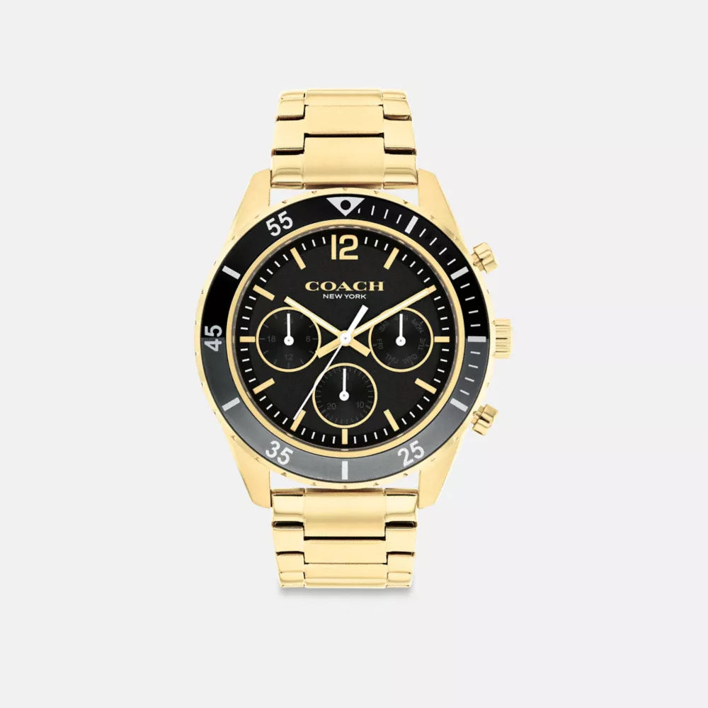 COLE WATCH, 44MM - Gold
