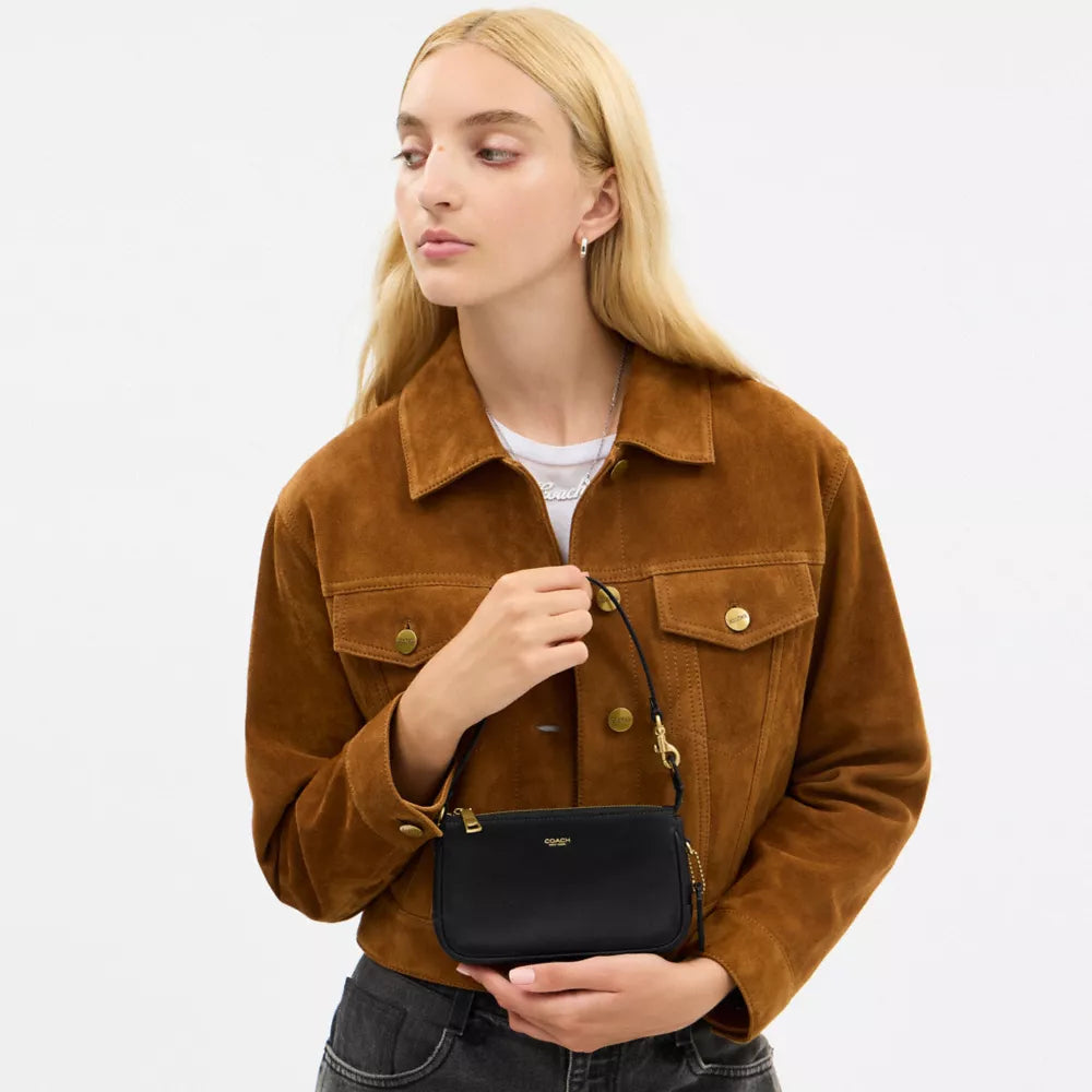 Plaza Bag 18 - Natural Grain Leather/Brass/Black