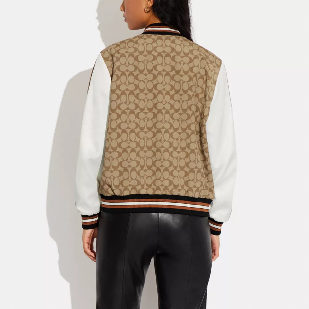 Signature Souvenir Jacket - Khaki Multi
