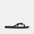 Bow Flip Flop - Black