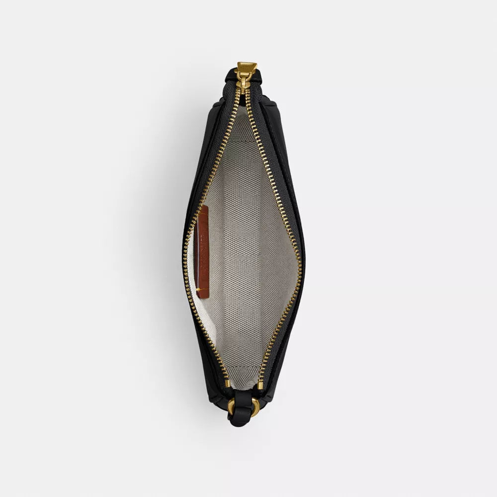 Plaza Bag 18 - Natural Grain Leather/Brass/Black