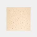 Signature Mini Vintage Rose Print Oversized Square Scarf - Sand