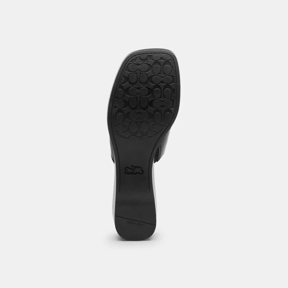 Phoebe Platform Sandal - Black