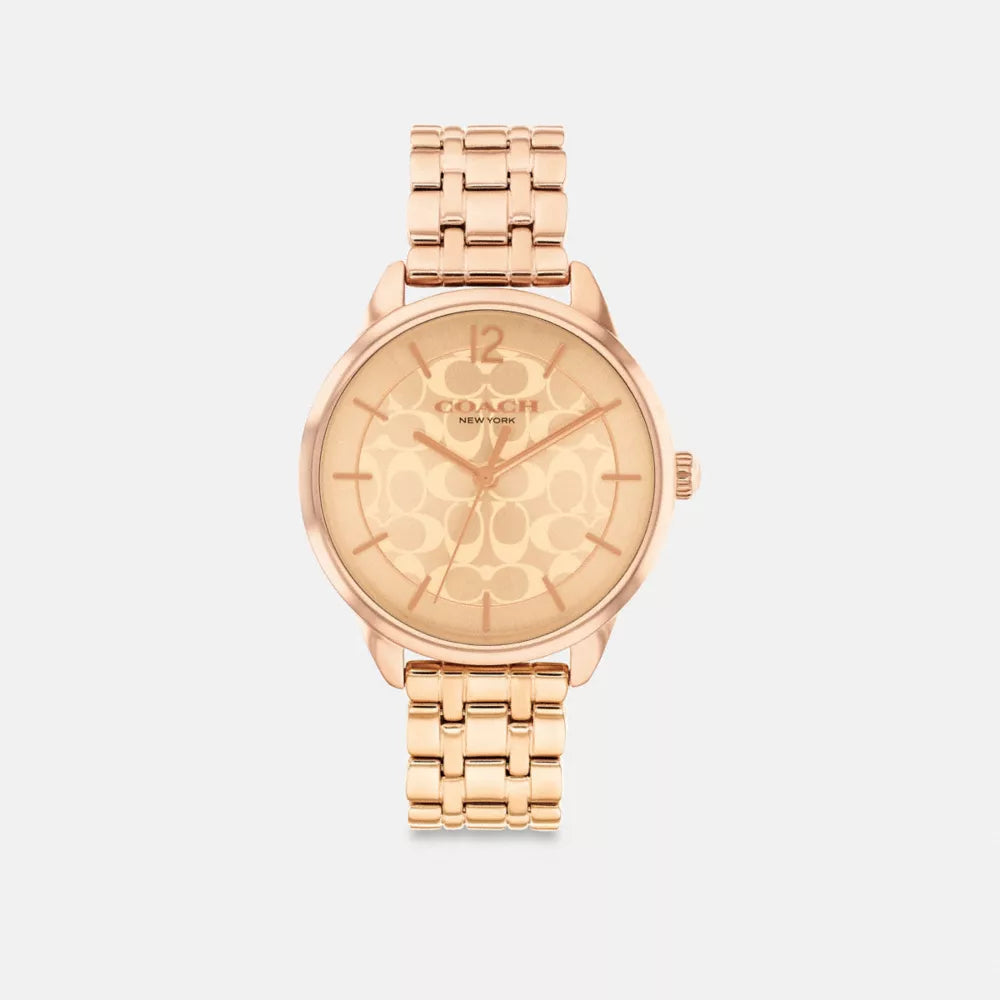 Olivia Watch, 34MM - Rose Gold