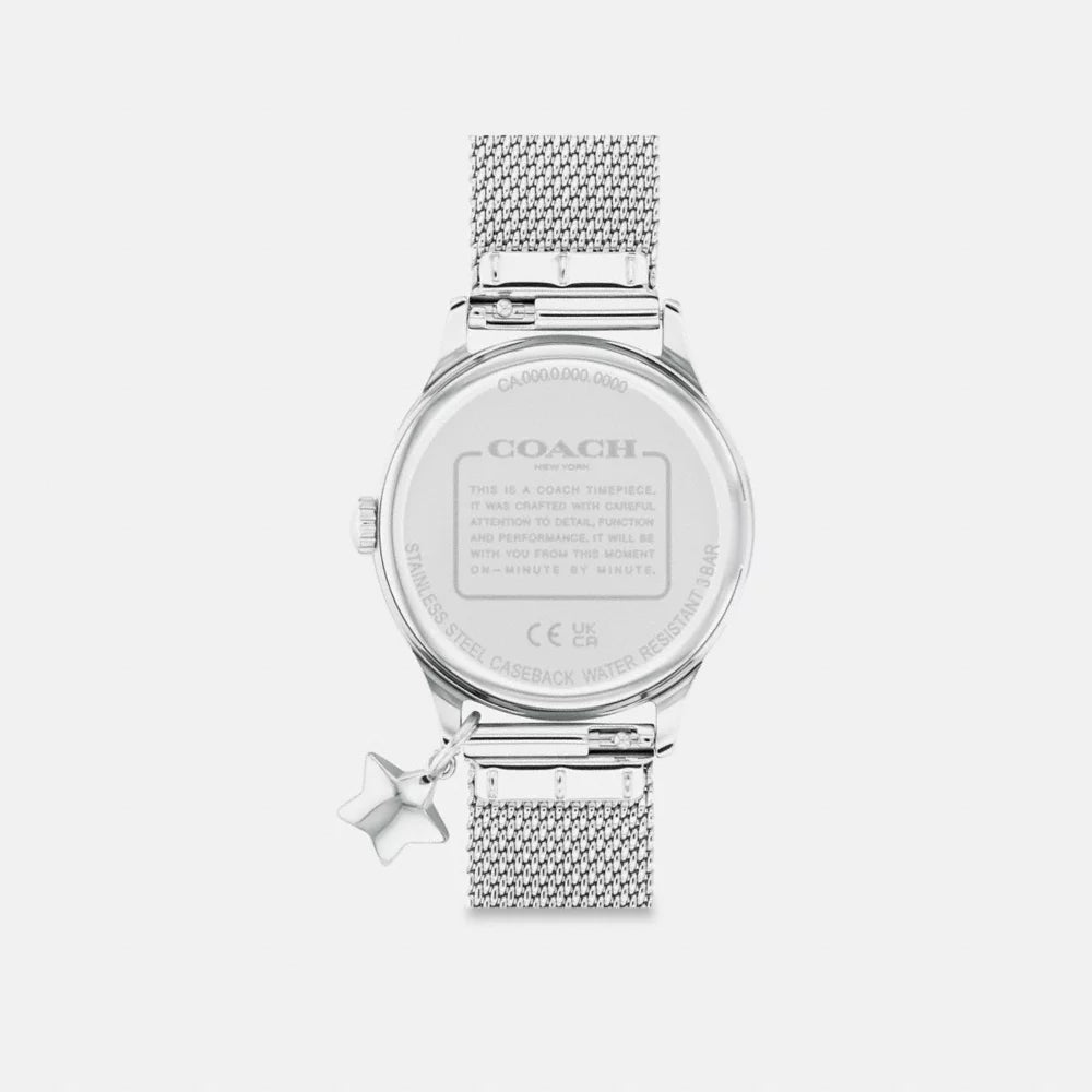 Ruby Watch Gift Set, 32MM - Stainless Steel/Blush