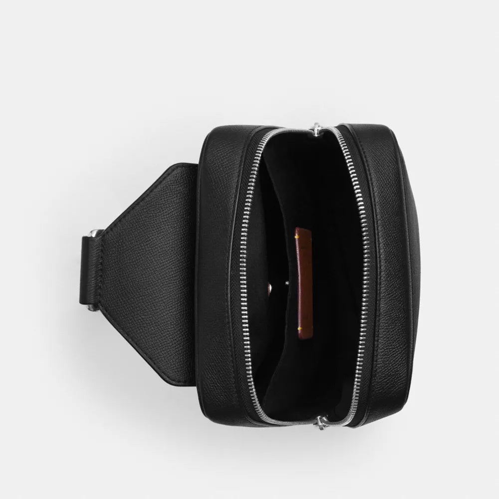Ray Pack 17 - Crossgrain Leather/Silver/BLACK