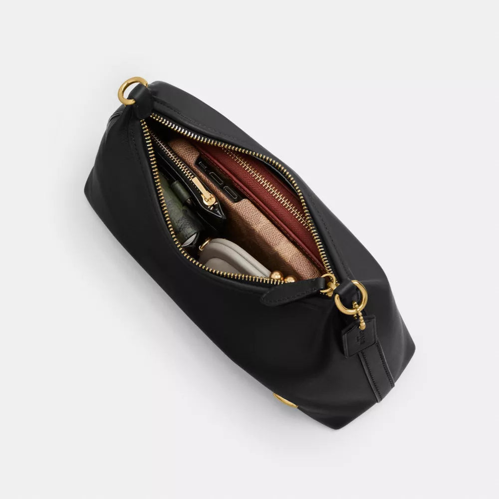 Juliet Shoulder Bag 25 - Brass/Black