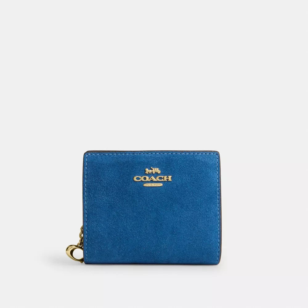 Snap Wallet - Suede/IM/Blue Jay