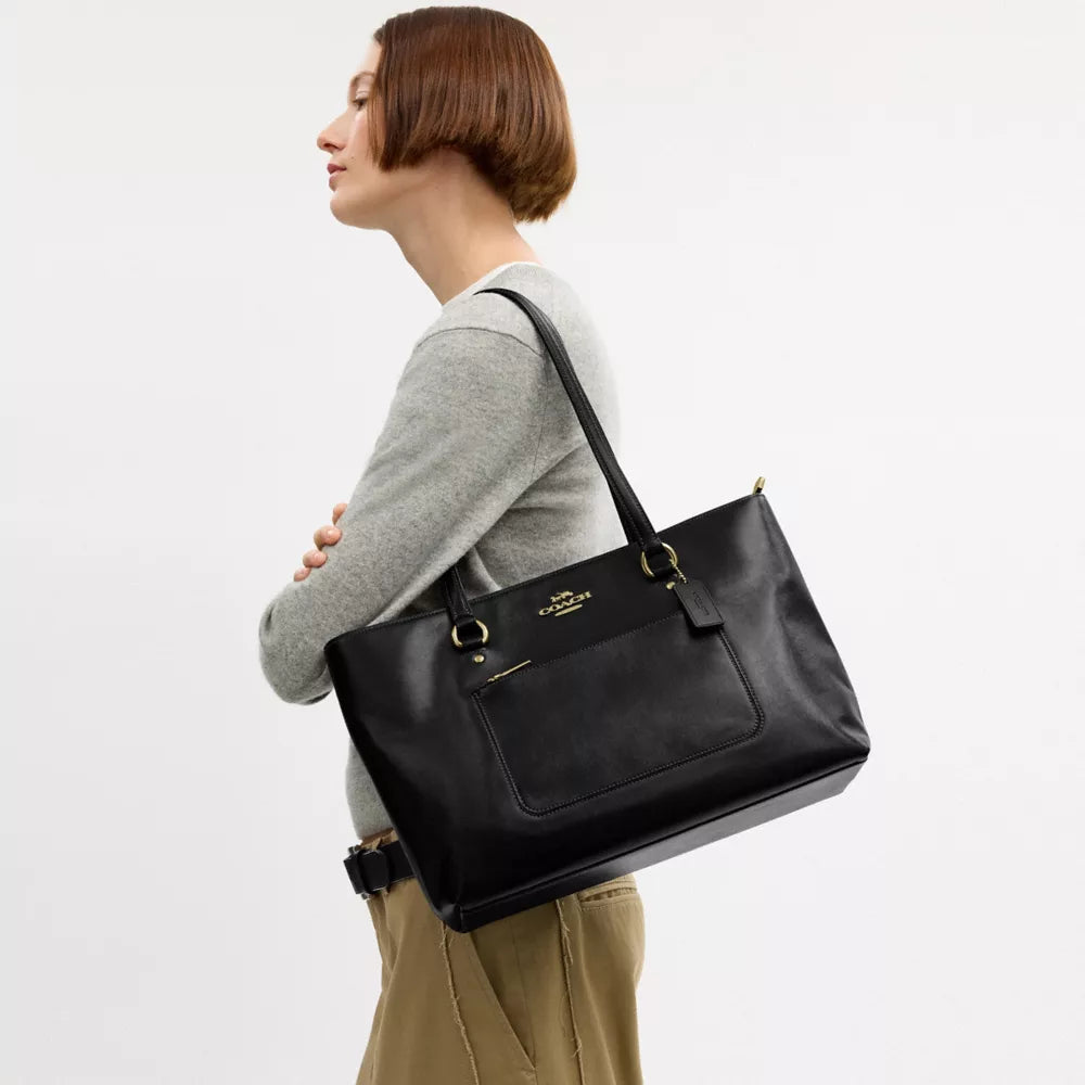 Station Tote Bag - Gold/Black