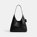 Brooklyn Shoulder Bag 34 - Natural Grain Leather/Brass/Black